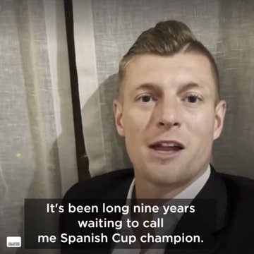 Madrid Xtra on Twitter: "Toni Kroos on the Copa del Rey. 😂"