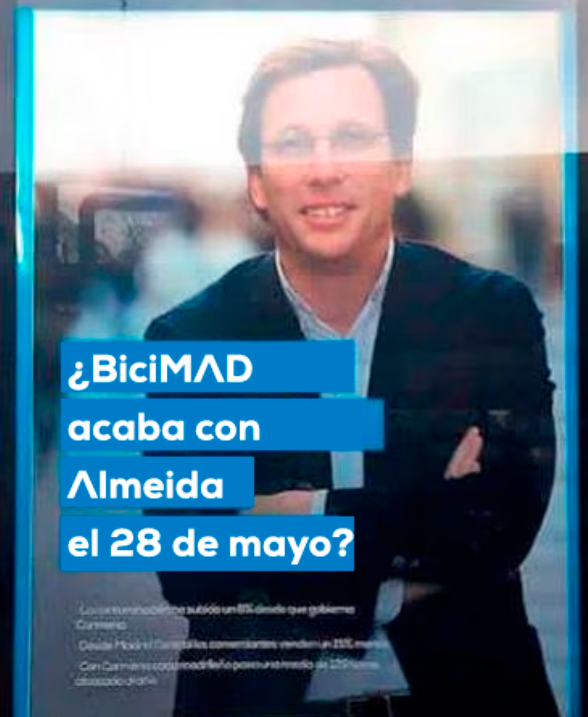 enbicipormadrid's tweet photo. Nuevo BiciMAD. Parte de Guerra día 60.
20.000 abonados (y creciendo) han sido expulsados por unas decisiones desastrosas que nadie quiere arreglar. Hemos encontrado alguna solución.
Puede que esto pueda costarle la alcaldía a Almeida en 3 semanas. 
Te lo contamos en este hilo-> https://t.co/rM0AxIWiQc