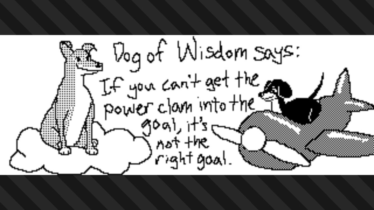 Man, the Dog of Wisdom sure has some smart advice for ranked modes! Hope that more people will listen to his advice :) :) :) But anyways, go Team Wisdom!! #Splatoon3 #NintendoSwitch