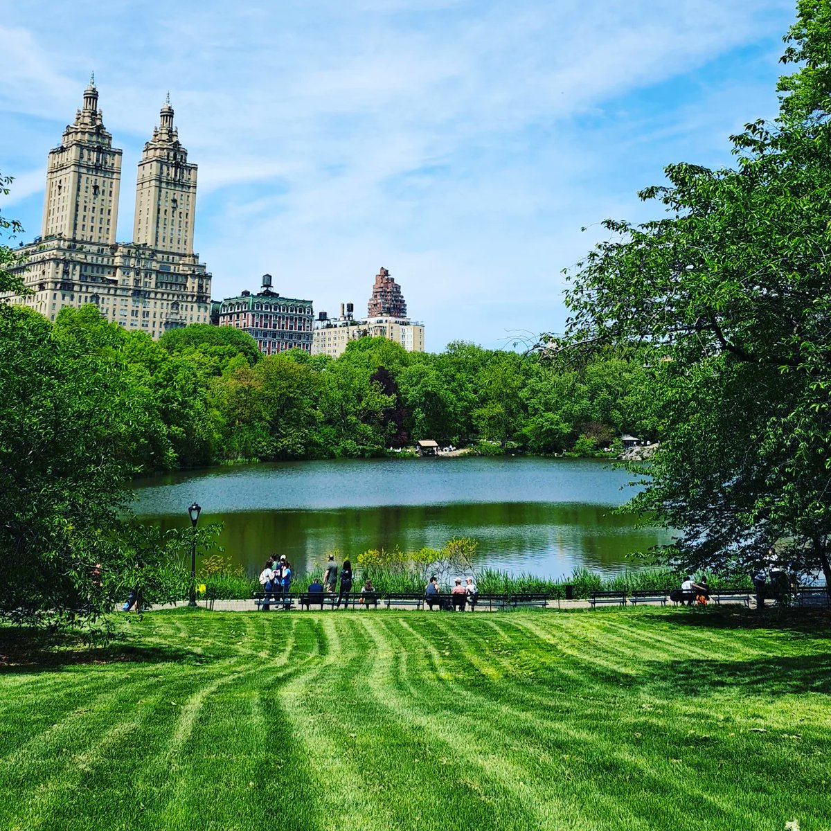 LeniRiccardo's tweet image. Everything so green this morning! Having some rest before #statscourse
#UroSoMe