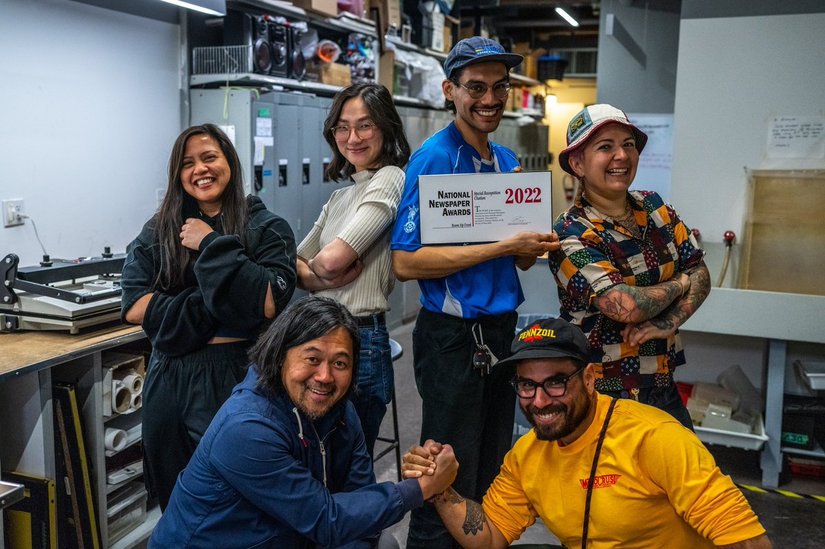 RoomUpFront's tweet image. On Friday, at @NNA_CCJ we had the honour of accepting a special recognition citation. This citation was created as a part of an effort to honour journalism that doesn't fit neatly into the NNA's existing 23 categories but had an exceptional impact on the news industry.