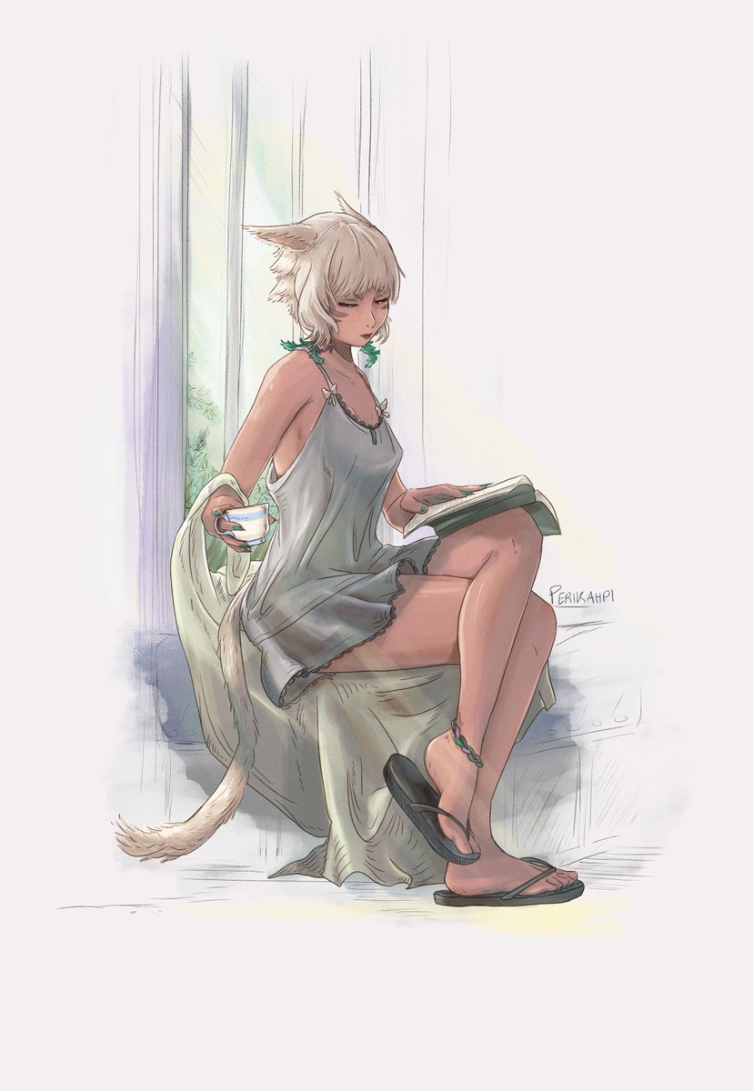 A Scions Pajama Party pt.1 ☕️Y'shtola📚

#FFXIV #FFXIVART