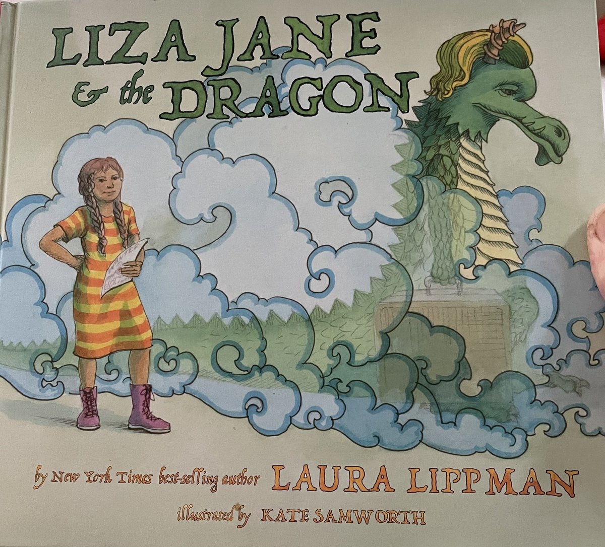 Lucky to get this autographed by <a href="/LauraMLippman/">Laura Lippman Has Not Paid Anyone Eight Dollars</a> a few years ago and it’s now a perfect twisted bedtime story for grandchildren ⭐️⭐️⭐️⭐️⭐️”Hey, I’m a dragon.”