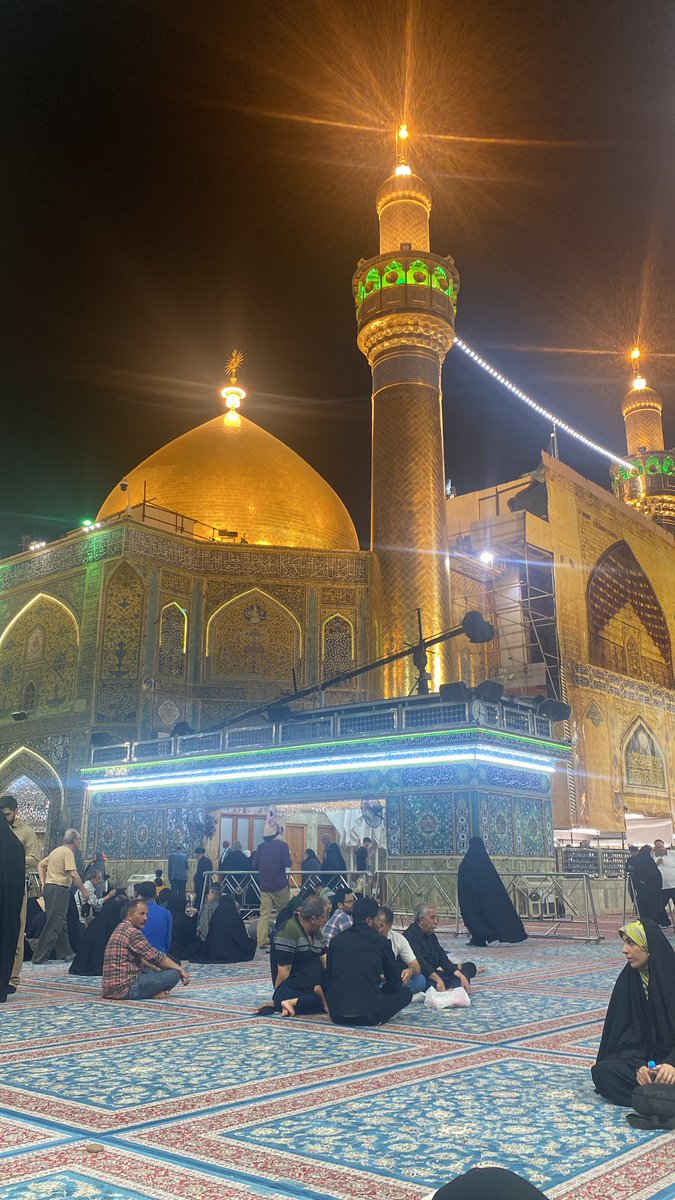 در جوار امیرالمومنین 
منشن و ریتویئت کنید 
به اسمتون نائب الزیاره میشم