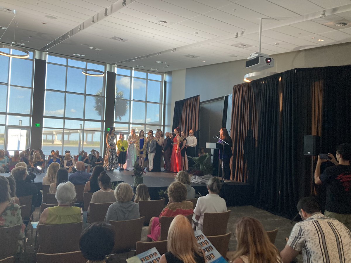 T2tuff's tweet photo. Congrats to the Cuda designers, Cuda models, and other area youth participating in the The Hub on Canal Razzle Dazzle Fashion Show. #AwesomeEvent https://t.co/6bu3u3VeTO