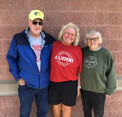 MrsMurphy132's tweet photo. So much fun at @spartans_sball alumni game. Super excited to have my biggest fans there cheering me on! #RedAndGray #SpartanPride #Alumni 🥎❤️🤍🥎 https://t.co/qzFHP3HEzV