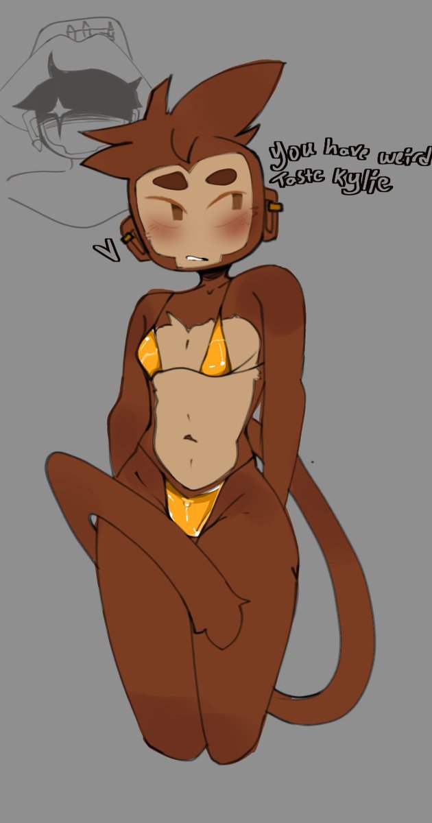 Monkeyloveryeh's tweet photo. Kylie has interesting clothes taste for dart https://t.co/SMYxirtXno