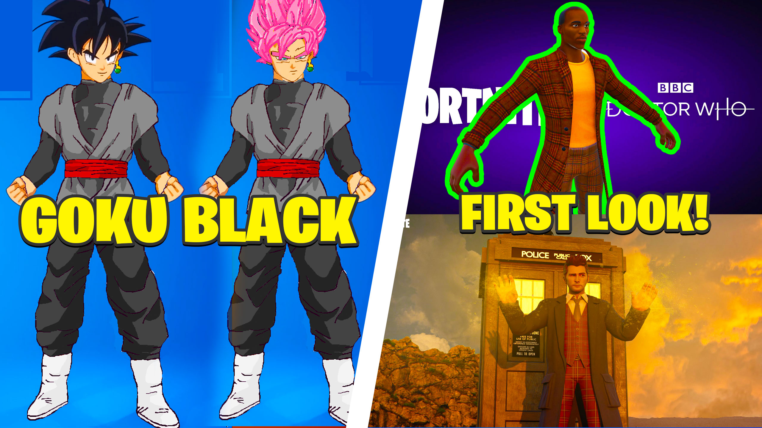 Happy Power on X: Apparently, over on PlayStation, we can see the first  look at Goku Black x Fortnite. via: @PoketOfficial   / X