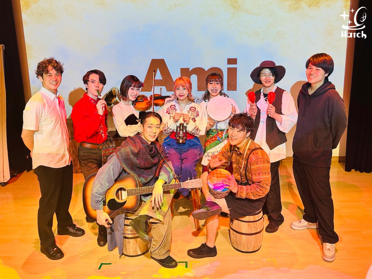 hatch2021's tweet photo. 『Ami -旅芸人と迷い子の影法師-』
無事に終演いたしました。
ご来場いただいた皆様、
応援してくださった皆様、
ありがとうございました！

今後も色んなイベントを開催予定です！
また皆様とお目にかかれますことを
楽しみにしています！

#Ami旅芸人と迷い子の影法師
#Hatch https://t.co/tr4F7VncZf