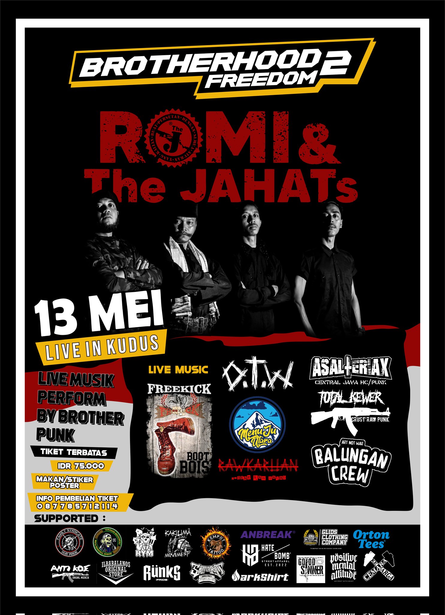 Bek_Kiri on Twitter: "ugal-ugalan lagi bareng kawan-kawan punk N skin