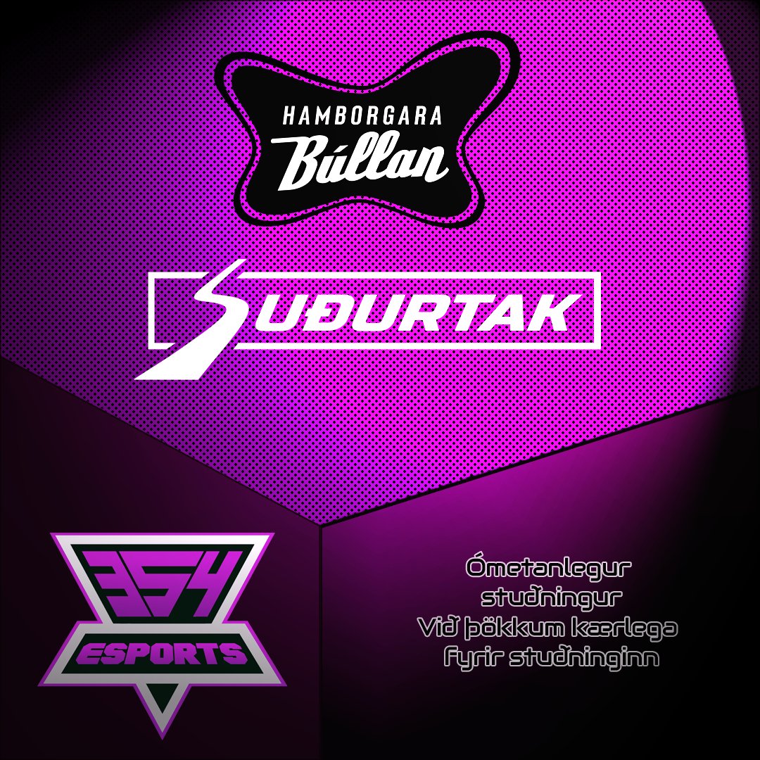354esports's tweet photo. 354esports &amp; Sudurtak eru að vinna með útlenskum snillingum í Rocketleague og það þarf að koma þeim á lan í úrslita keppnina hjá Rlís og gefa þeim mikið af Búllu Hamburgers. Takk fyrir stuðninginn. https://t.co/CCZDqy2tBX