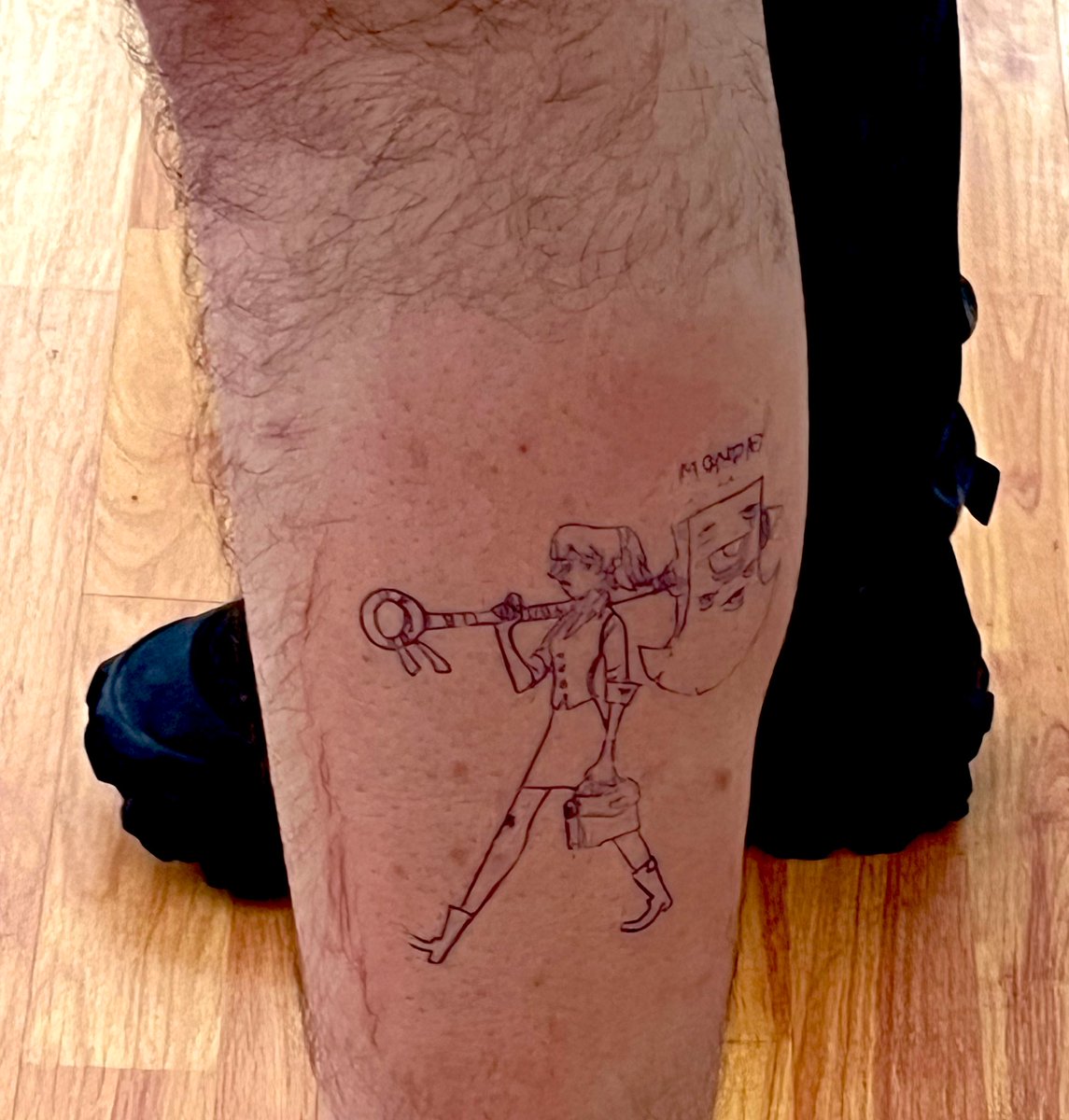 bebesaurio29's tweet photo. Hey @birault_serge ! Just wanted to give a shoutout and massive thanks for letting me use your awesome design for my tattoo. Your talent rocks! Forever grateful!
#inkedforever https://t.co/IEhSl1qT0W