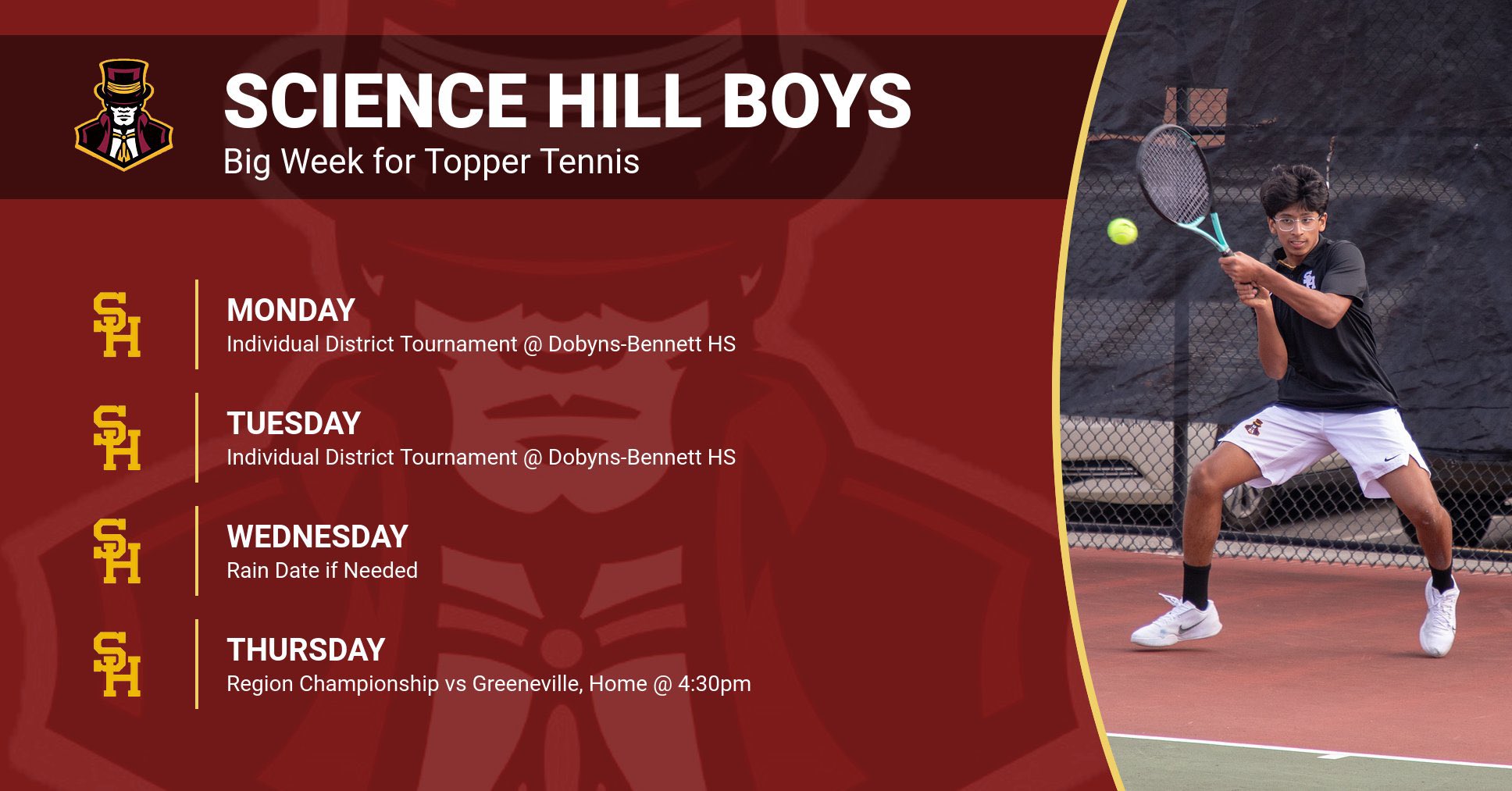 Science Hill Tennis (SHToppersTENNIS) / Twitter