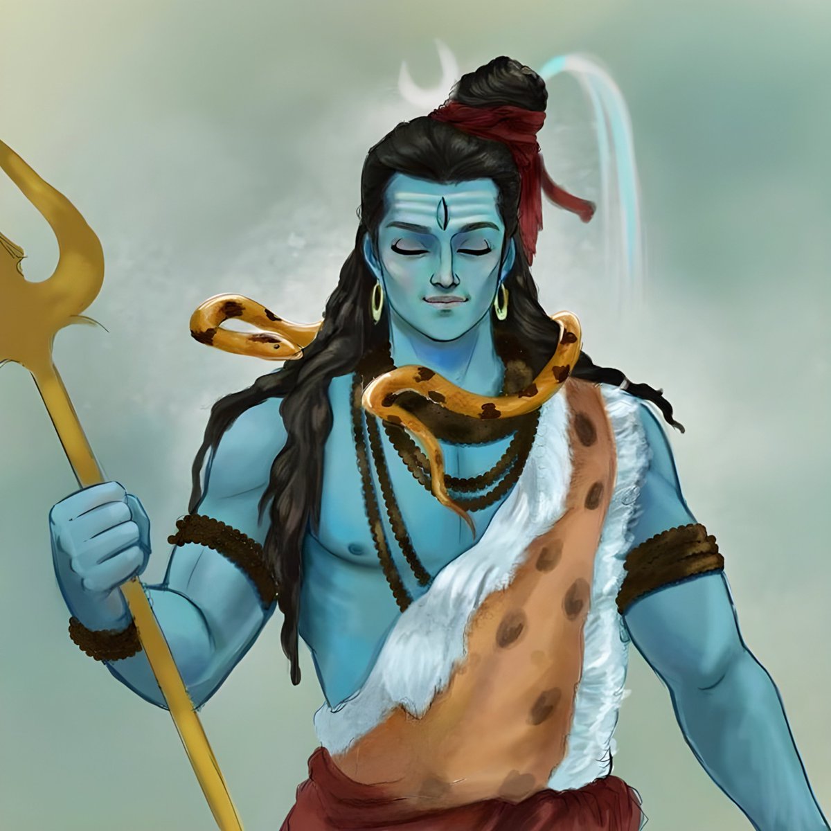 GitaShlokas's tweet photo. Om Namah Shivaya 💙 https://t.co/hkfgK4gLiK