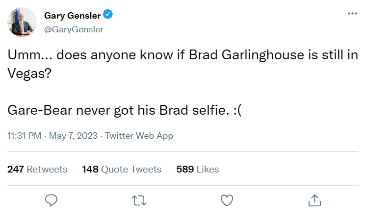 XRP_Productions's tweet photo. Man, @bgarlinghouse's celebrity status is reaching some scary levels...
#BeRad #Garrrry #GareBear #XRP #XRPP #Parody https://t.co/kl2YApRLX2
