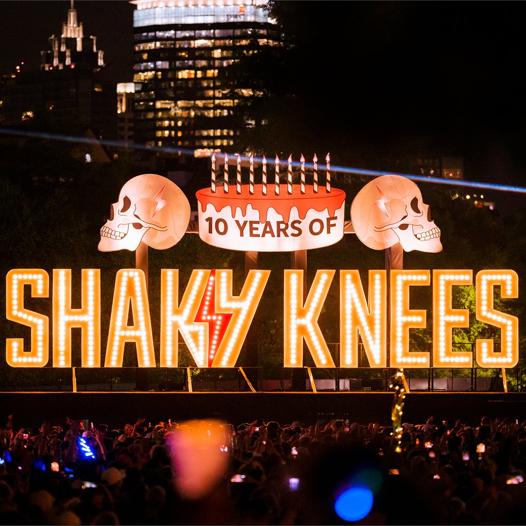 Shaky Knees Festival on Twitter "10 years of ShakyKnees & counting ⚡