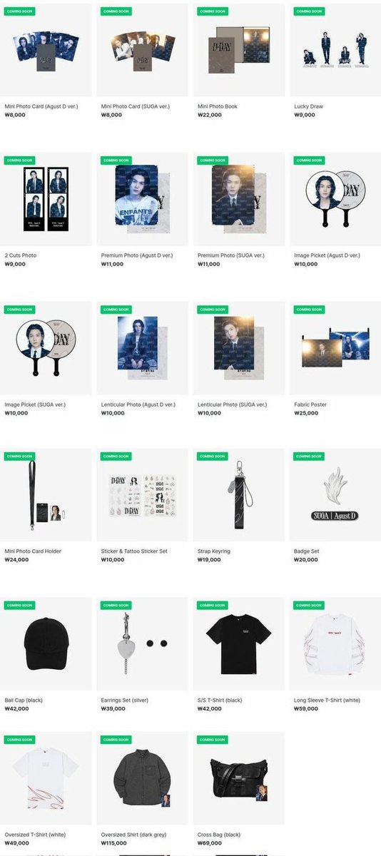 ‼ Open PO SUGA | Agust D Tour "D-DAY" Official Merch
By <a href="/divantekth/">divaa 🤍 | will see bangtan tour in 2026</a>

Pricelist di bawah

✅EXPRESS
✅cicilan start 50k
✅dp rendah
✅GO LINE, banyak testimoni

💌 Dom Solo, Jateng