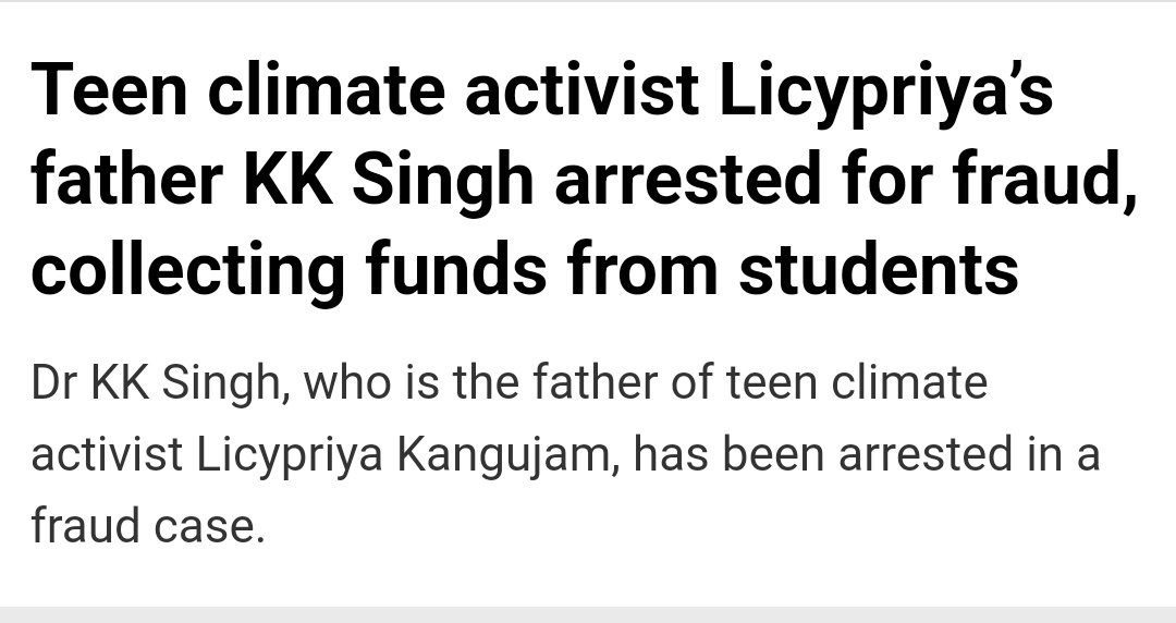Zogam_Mosi's tweet photo. @LicypriyaK Claiming herslf as the voice of Meitei's is a big fraud.
Her father himself is also a con &amp; was arrested by the police
@CNNnews18 @ndtv @IndiaToday @ukhrultimes @htTweets 
#WeDemandSixthSchedule
#BirenStepDown  
Link: https://t.co/nLV5frtmDv

https://t.co/sb1V5Ygwgc https://t.co/cZnptGe5Al