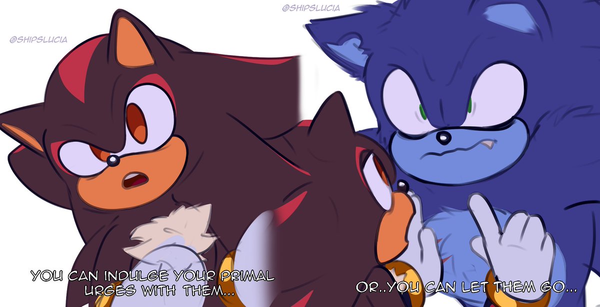 Mystic✨ (open commission💟) on X: Create a Sonamy AU with Sonic