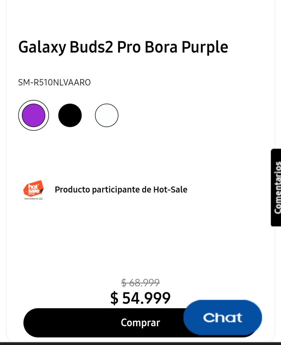 kolimColorada's tweet photo. En la primer foto, "oferta" de Hot sale. En la segunda imagen, el producto el día domingo a las 22.30hs.
Muy bueno el Hot sale 🙄
@PreciosRosario2 @SamsungArg https://t.co/lVDobBpb3Q