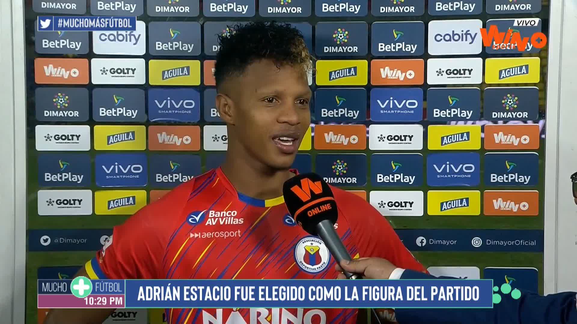 Win Sports on X: "⚽➕”Lo necesitábamos, gracias a Dios se dieron las cosas, teníamos la obligación de ganar” Adrián Estacio, jugador del Deportivo Pasto. #MuchoMásFútbol https://t.co/tssYlA0kJ3" / X