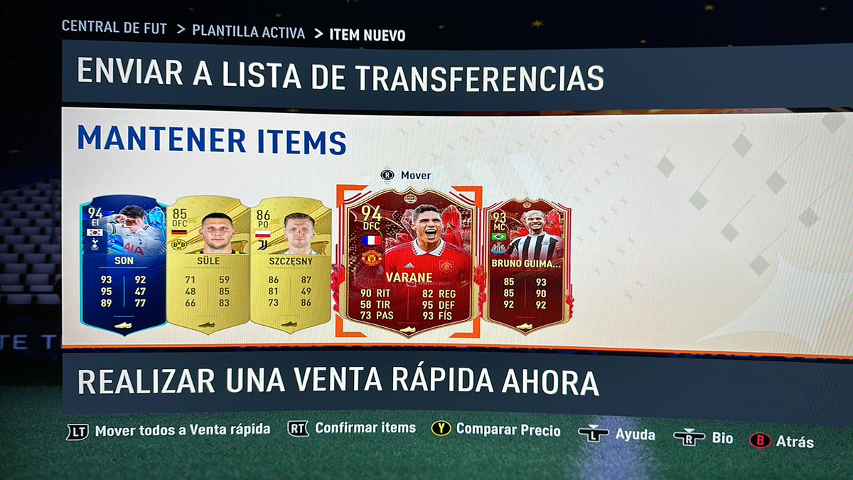 jcasas_29's tweet photo. @JuniorSintress Mis recompensas WL, Varane siempre me sale rojo los años que ha sido Tots 🙏🏼 https://t.co/3MyQpfmxRn