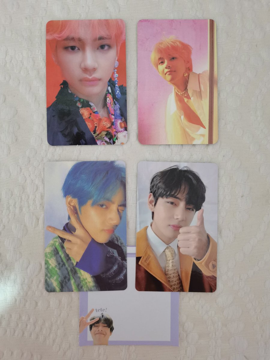 _V_Borahae's tweet photo. #Tete_BreadNButter
꒰ wts lfb ph only ꒱

BTS Album PCs

💜 Taehyung / V  1500
💜 Suga /Yoongi  1800
💜 Jin                    1100
💜 Jhope / Hobi   1000

♡ onhand
♡ old manu
♡ not for sensitive buyer

Mop gcash
Mod ggx https://t.co/391HxdvZUV