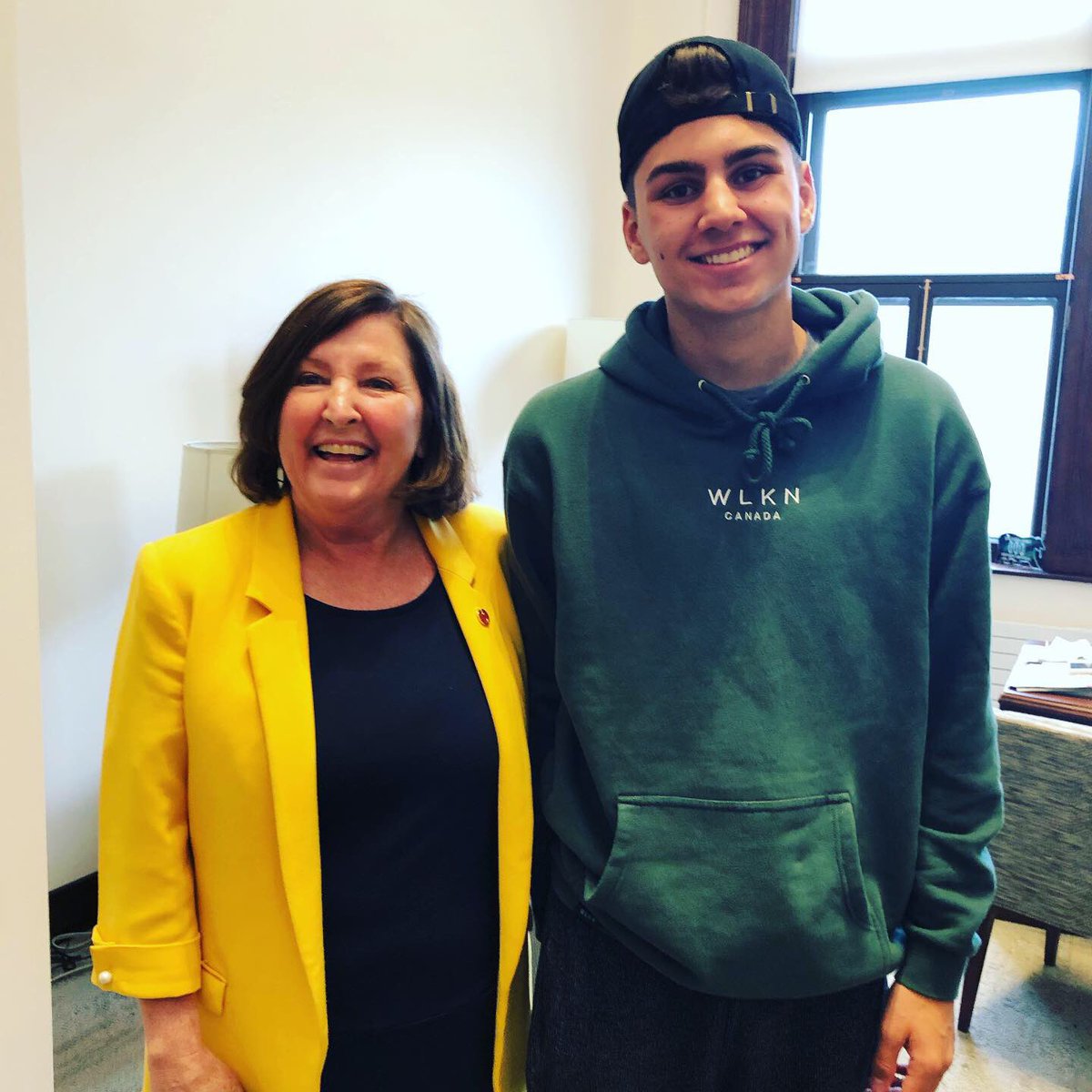 TrinaKBender's tweet photo. A little bit of how it started and how it’s going and some proud Mom squeezed in between. Thanks to @SenCoyle for planting the seed in the first place  - he wouldn’t be here if it wasn’t for your advice. I’ll be forever grateful for all @stfxuniversity has done for my son. https://t.co/q2deAKvDZy