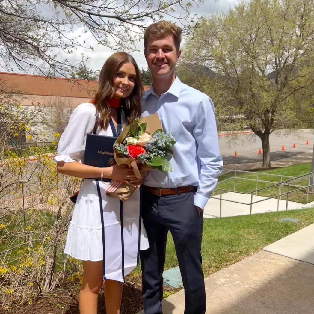 On Friday, had the privilege to celibrate our daughter receiving her MS in Aerospace Engineering. I'm so incredibly proud of her accomplishment! Looking forward to the next part of her life journey. #GRADUATIONDAY #masters #aerospaceengineer #USU #Aggies