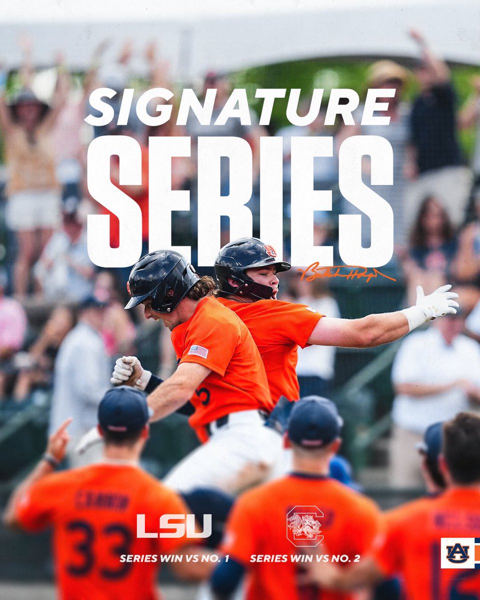 AuburnBaseball's tweet photo. Making our move. 📈

#WarEagle https://t.co/NrYqpTS9yJ