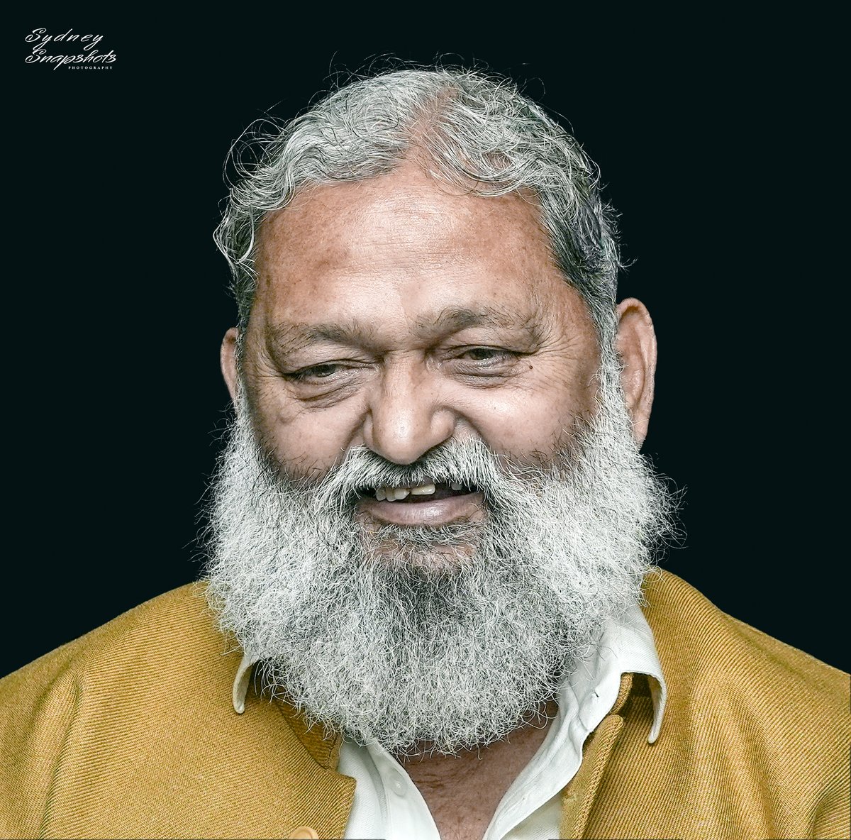 rohitrevo's tweet photo. The Indian Politican. Known not to hold back against friends and foes alike, Anil Vij, Home Minister of Haryana State in India, poses for a candid shot for Sydney Snapshots. @anilvijminister 

#haryana #politician #india #homeminster #candidshot #indianpolitician #sydneysnapshots https://t.co/VOANoeKsTd