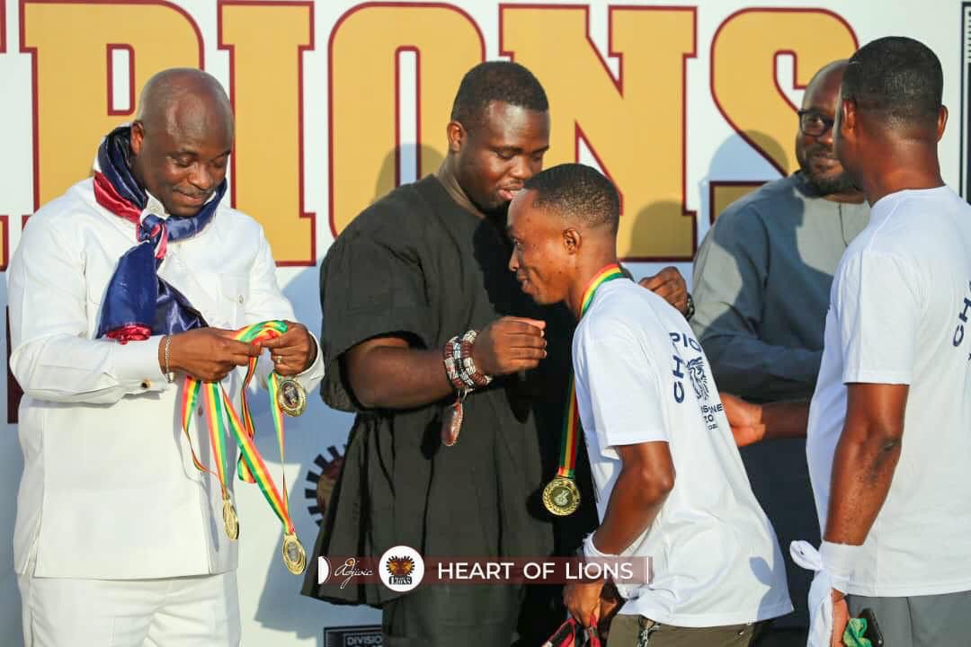 Years ago, I took this giant step. Commuting Ho➡️Kpando ➡️Ho ➡️Accra ➡️Ho➡️All other  venues each week.

Here I am!!!!!! Social Media Presence of this great club is my core responsibility.
Heart of Lions Football Club Limited thought me a lot. And I owe it to this Great Club