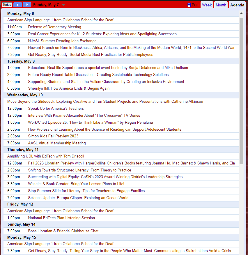 School Librarian Learning Network tweet media