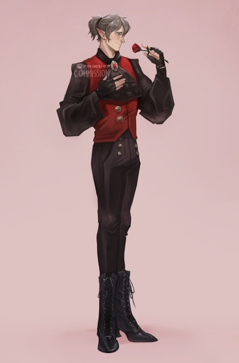 roroosio's tweet photo. Eilauver Merildir🌹
another c0mm <3
i had so much fun with this one :)
#dndcharacter #dnd5e https://t.co/k2RYr8NSMC