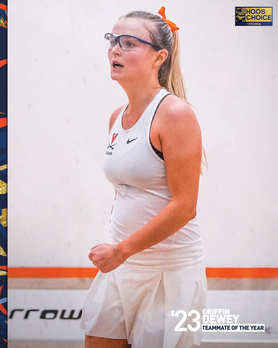Our women's Teammate of the Year goes to...

𝙂𝙍𝙄𝙁𝙁𝙄𝙉 𝘿𝙀𝙒𝙀𝙔

#GoHoos | #HoosChoiceAwards
