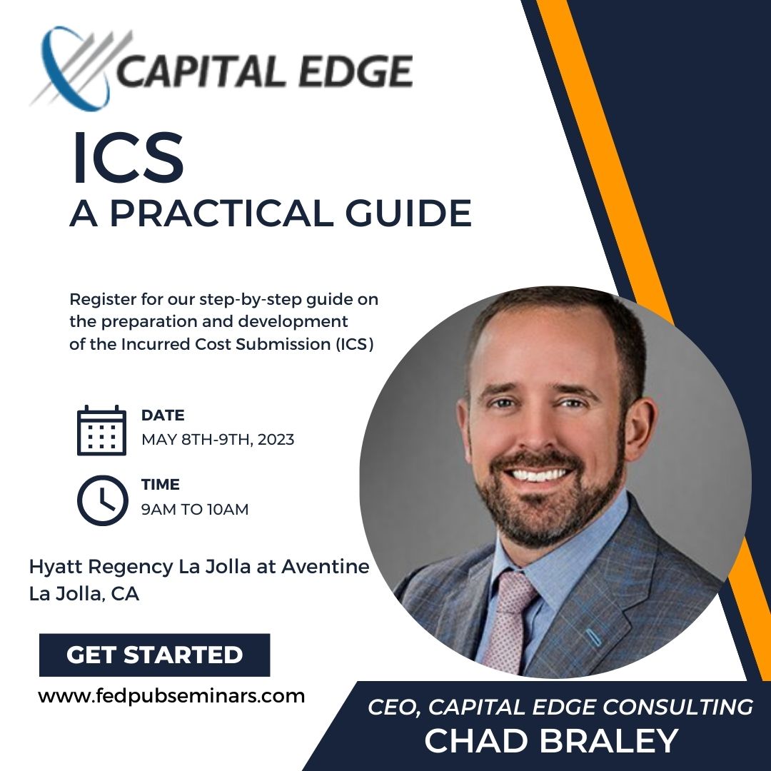 GovConExperts's tweet photo. Join our team in beautiful La Jolla, Calif. for this informative seminar on ICS. Our very own Chad Braley will break down this complicated process into simple steps for your organization to follow. Register here: 
https://t.co/Cv2Nee84tC https://t.co/9UUY4Kx9Sx
