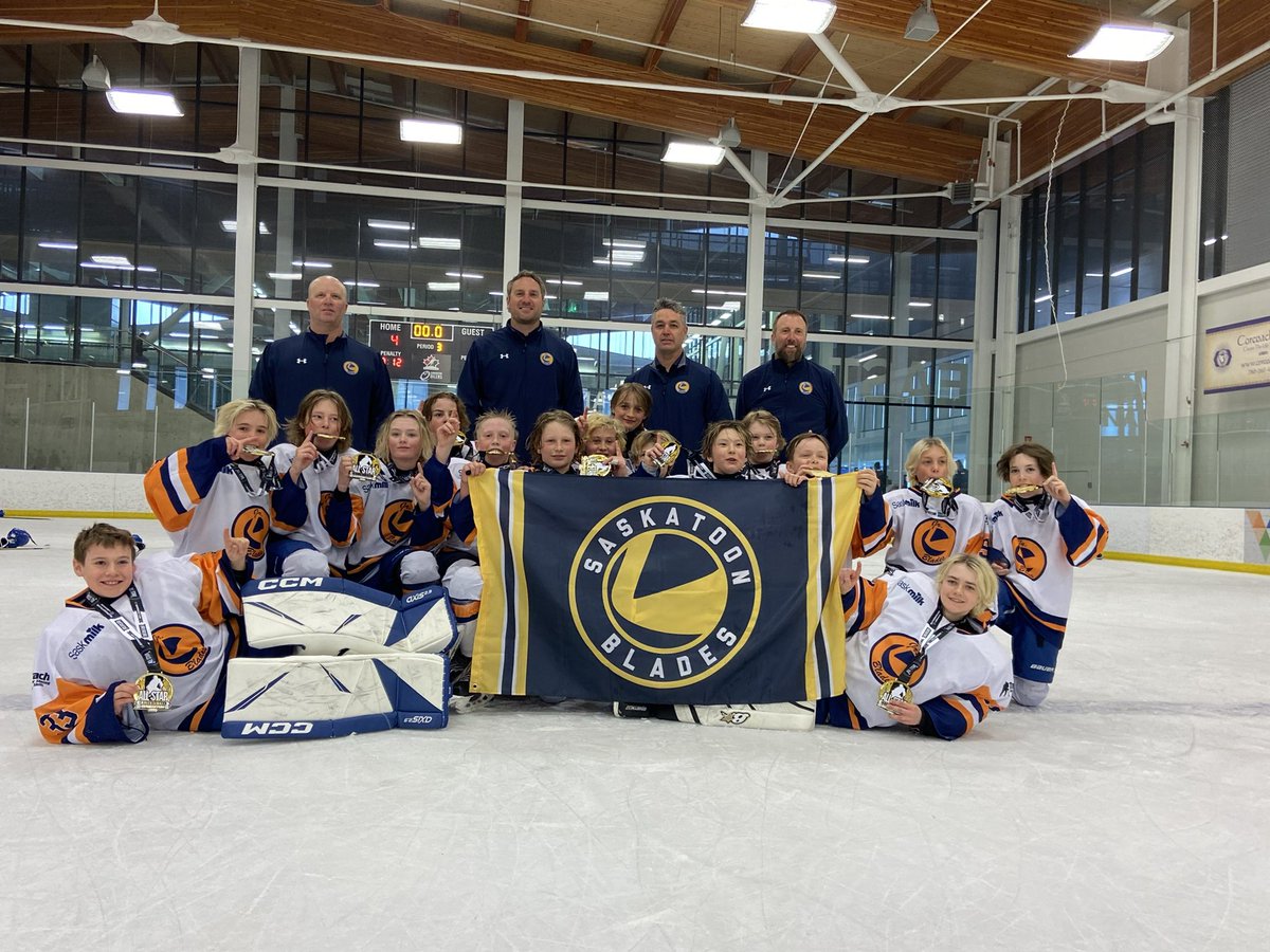 Our 2011 Jr. Blades team won the All-Star Invitational in Edmonton this weekend! 💪

Making the Blue and Gold proud 💙💛