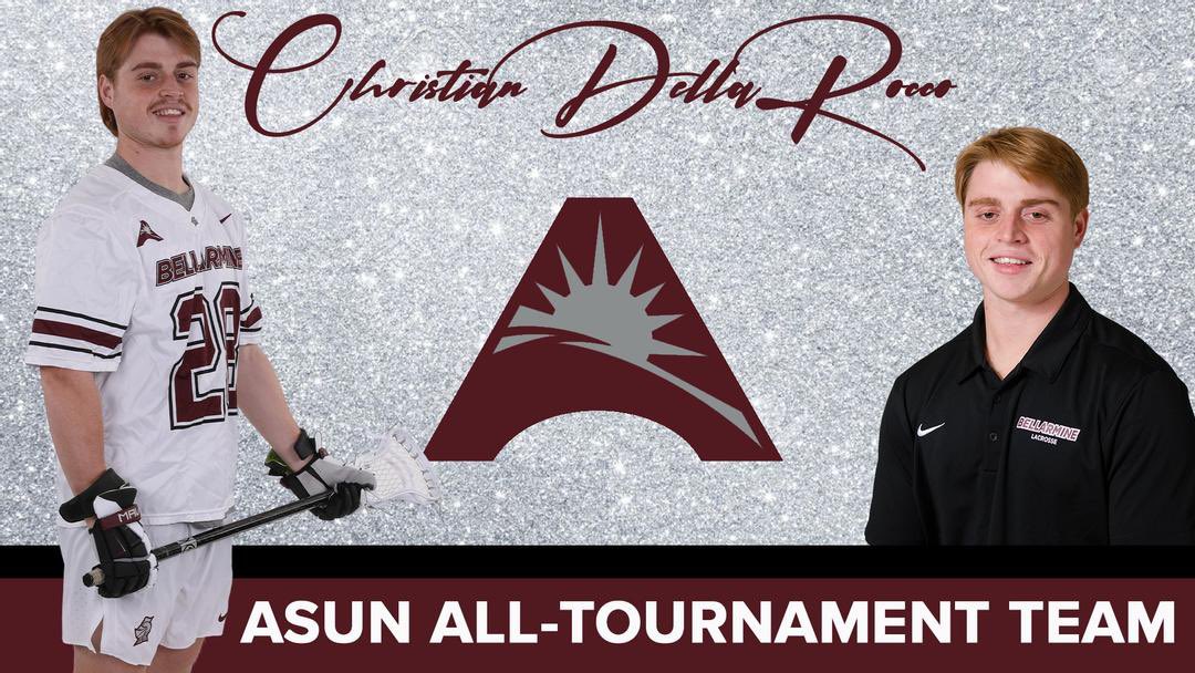 AWARDS | Christian Della Rocco of <a href="/BellarmineLax/">Bellarmine Lacrosse</a> earns spot on ASUN All-Tournament Team

📰 athletics.bellarmine.edu/news/2023/5/7/…

#SwordsUpBU