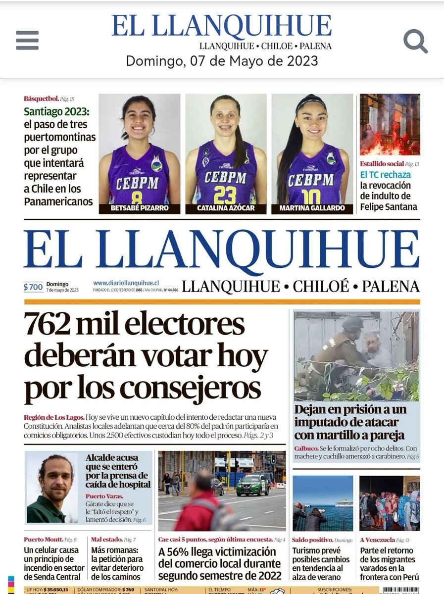 Nuestro Team de Seleccion preparándose para los panamericanos Santiago 2023

Éxito en esta etapa Deportiva 

<a href="/ChileFeba/">Federación Básquetbol de Chile</a>
<a href="/GervoyAlcalde/">Gervoy Paredes</a>
<a href="/munipuertomontt/">Mun. Puerto Montt</a>
