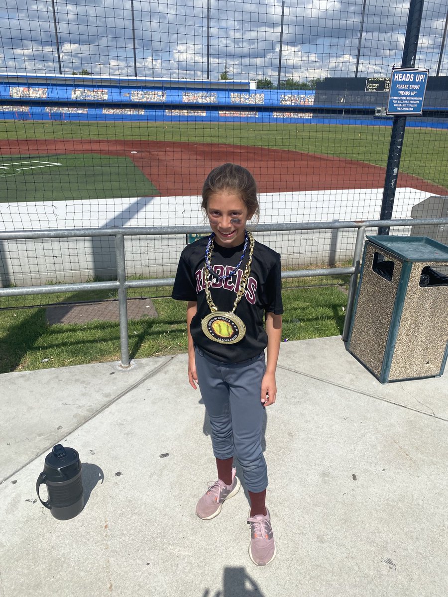 I am proud to announce Eva as our very first Rocklin Rebels Smith leadership winner. All weekend she had a positive attitude, lifted her teammates, cheered loud and hustled. WE are so proud of you. 💙💙💙💙 GO Rebels