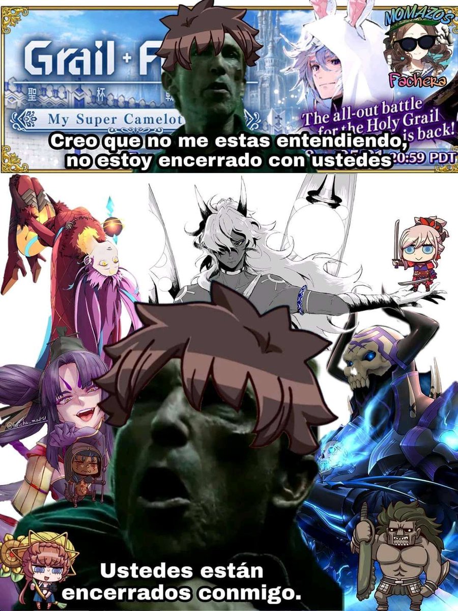 haseoamv's tweet photo. Pronto será liberado la bestia #fgo https://t.co/Rj56ZNYtc9