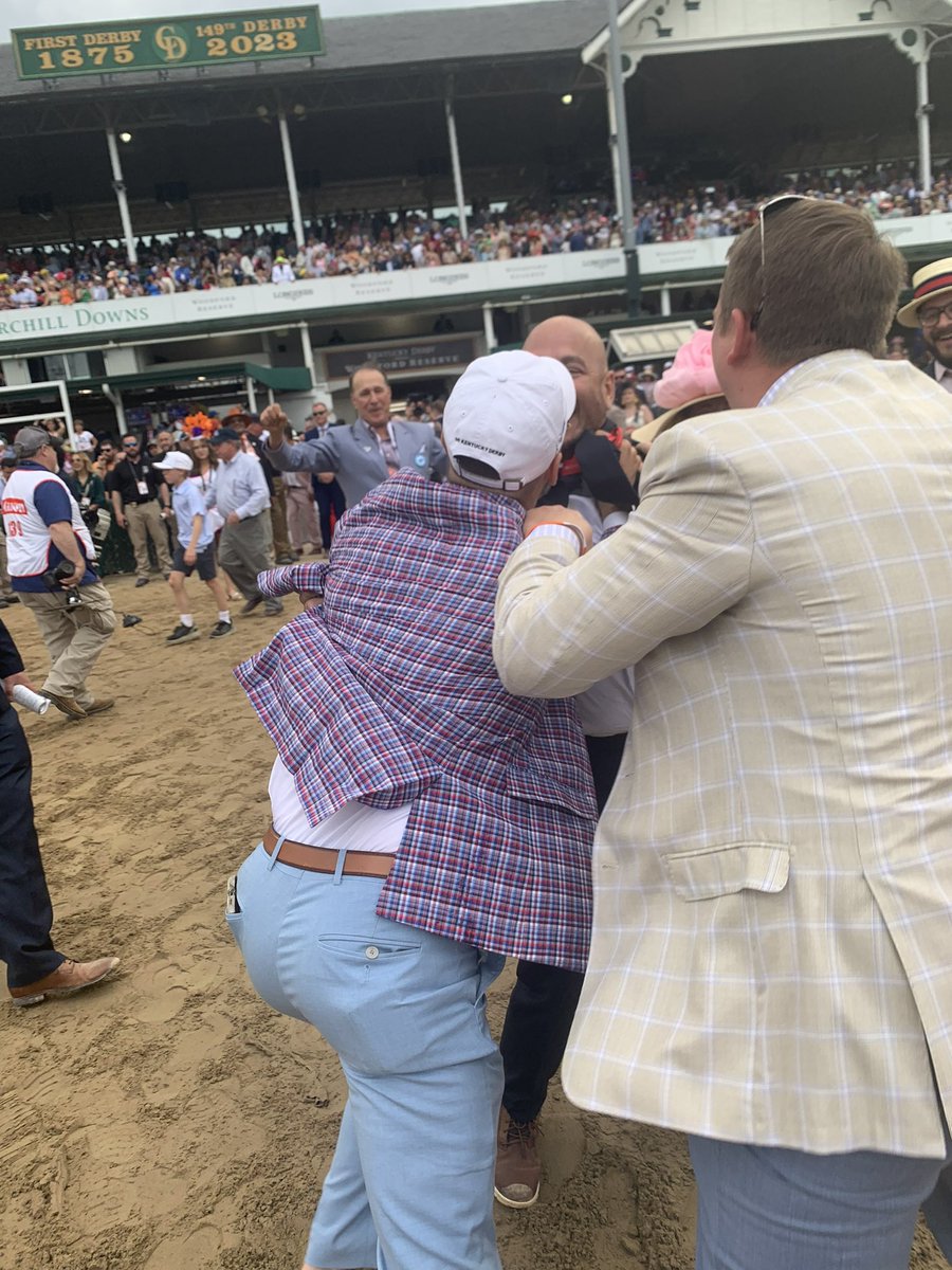 Pics say it all!!! When your boy wins The Kentucky Derby!!! <a href="/RamiroRestrepo/">Ramiro A. Restrepo</a>
