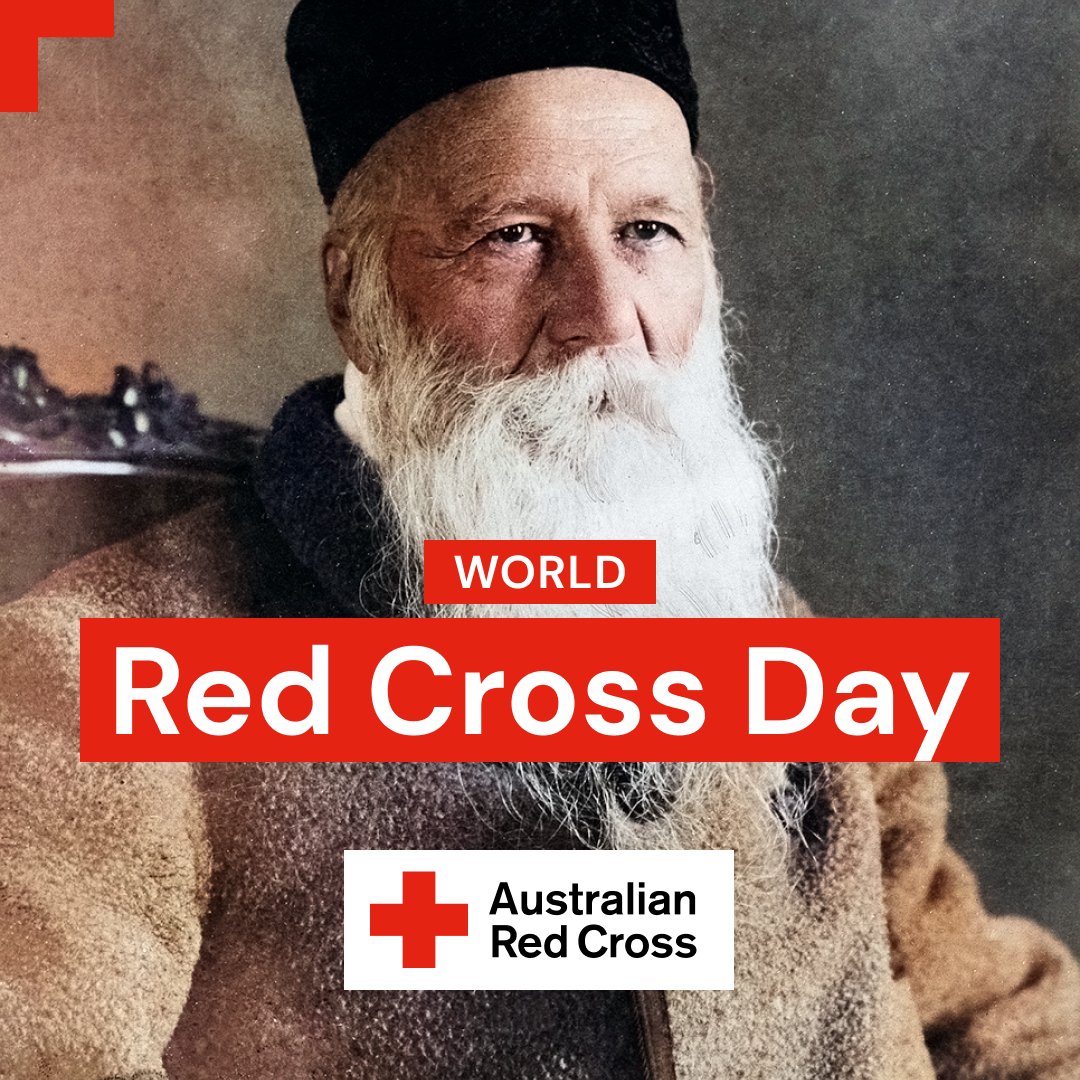 Red Cross co-founder Henry Dunant was born on this day in 1828. The 1st Nobel Peace Prize winner, his legacy lives on 100+ years later. #worldredcrossday