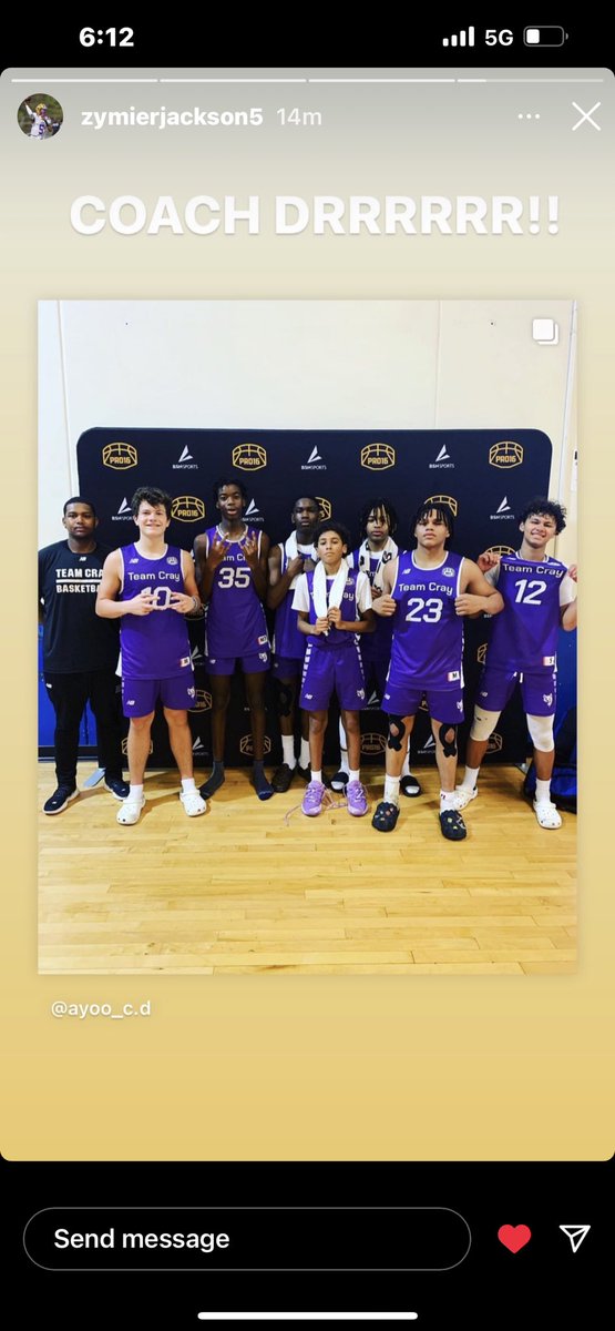 Undefeated weekend Great job Men! <a href="/NxtProHoops/">NXTPRO Hoops</a> <a href="/PRO16League/">PRO16/NXTPRO League</a> @TeamCrayHuskies