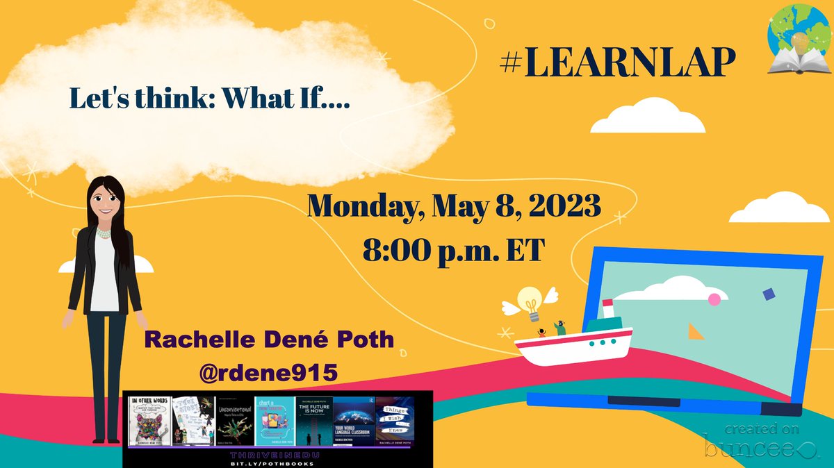 Please join @RDene915 TONIGHT at 7pm Central for #LearnLAP!

#OrEdChat #learning #teaching #scsed #sschat #ssedchat #sstlap #sunchat #t2t #tlap #EDthink #wyoedchat #engsschat #kyadmin #FutureEdChat #LeaderEdChat #TechLAP #GiftedEDU #educators #gtchat #txed #nt2v #elemchat #nhed