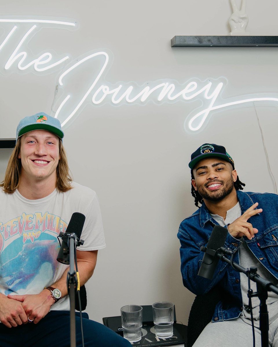 had a great convo with my brother @Trevorlawrencee talked about: big year 2 with the @Jaguars, overcoming adversity in Year 1, @clemsonfb days, saving college football in 2020, growing up together, and some other stuff. Hope y’all enjoy! Episode: youtu.be/8jg8I97BqAk