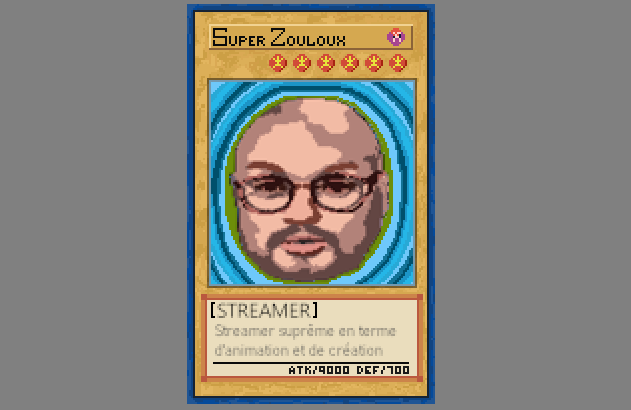 ZeyliyahK's tweet photo. Super Zouloux en carte YuGiHo

Façon magicien sombre https://t.co/GMUIrkNRJr