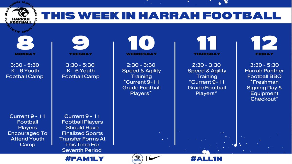 Harrah Football tweet media