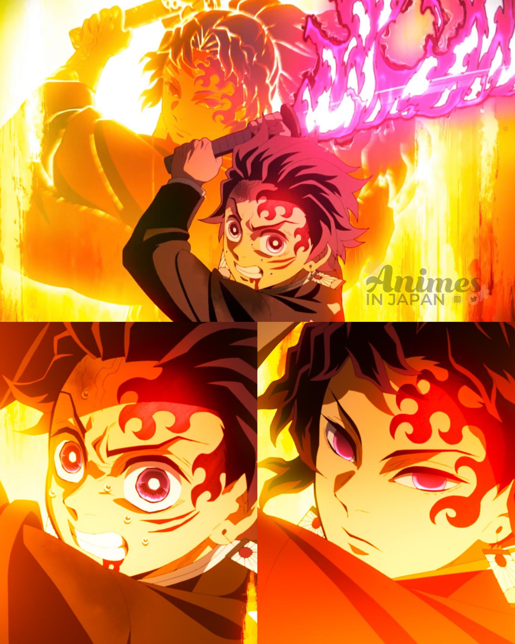 Animes In Japan 🎄 on X: RECEBA! 🤣 Anime: Demon Slayer: Kimetsu no Yaiba:  Katanakaji no sato-hen. #PrimaveraNaAIJ 🌸 #鬼滅の刃  /  X