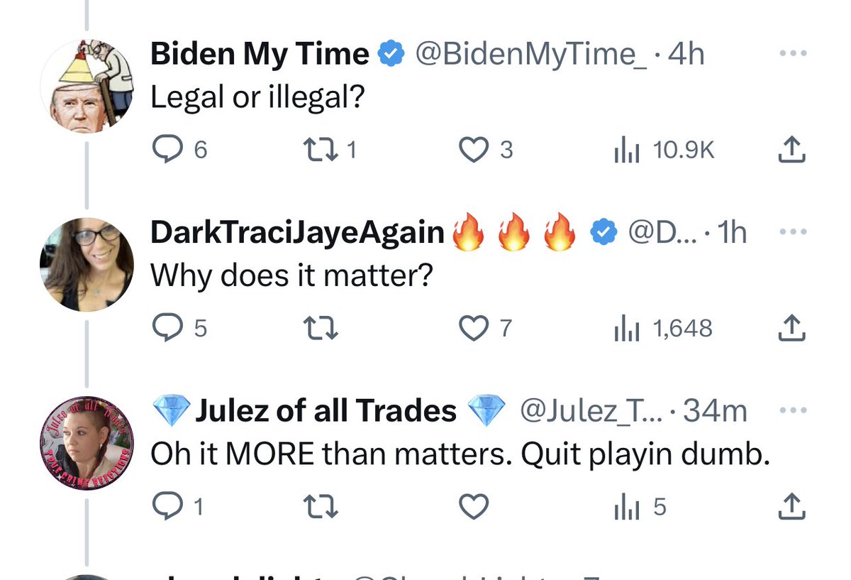 ChvrchLights's tweet photo. @Julez_TrueCrime This was you saying it “more than matters” if he was here legally or illegally so now we know he was a US citizen tell me how your views have changed on the incident because you said it matters https://t.co/NAnF2qFqik